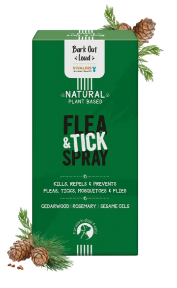 Vivaldis Natural Plant-Based Flea & Tick Spray for Dogs & Cats